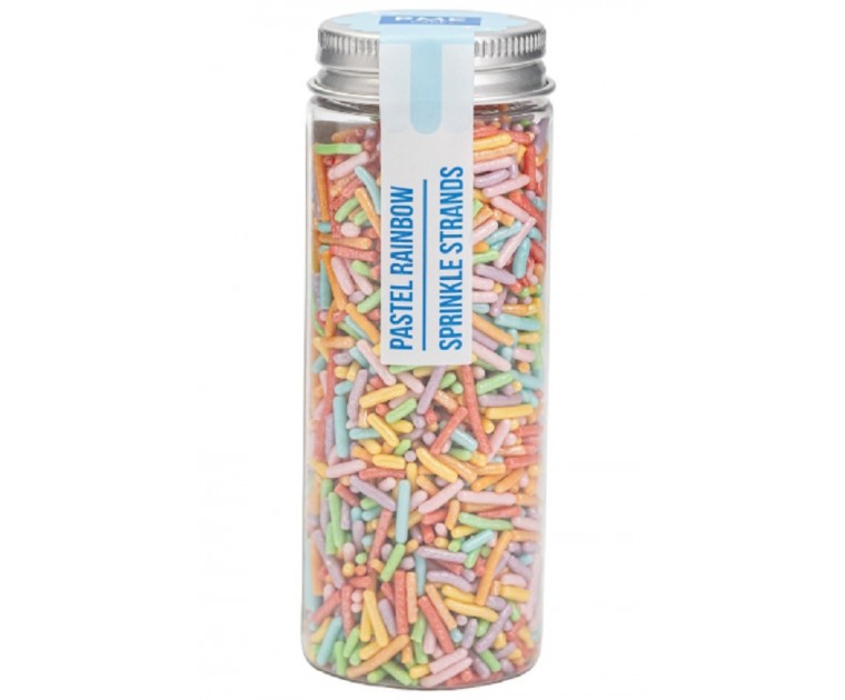 Mix Confetis  Sprinkle Strands Arco-íris PastelPastel Colors 