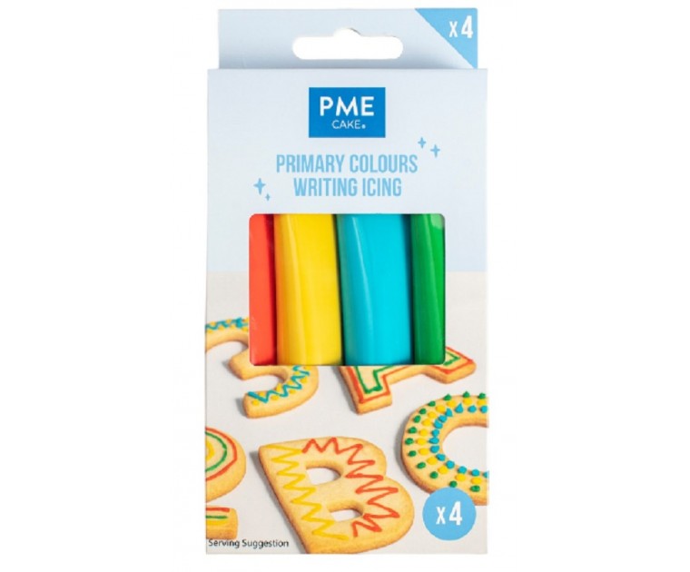 4 Caneta glacé Cores Primárias pronta a usar 4 Caneta glacé Cores Primárias pronta a usar