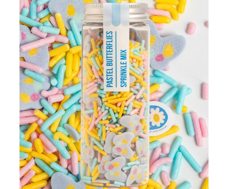 Mix Confetis Pastel Borboletas