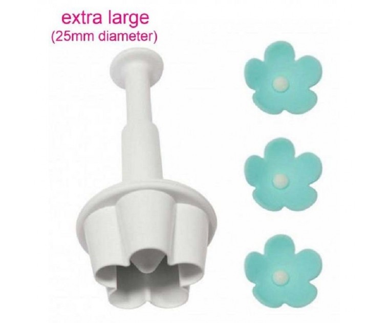 Cortador com Ejector Flor Blossom Grande