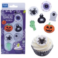 Decorações Comestíveis Cup Cakes e Bolos Halloween