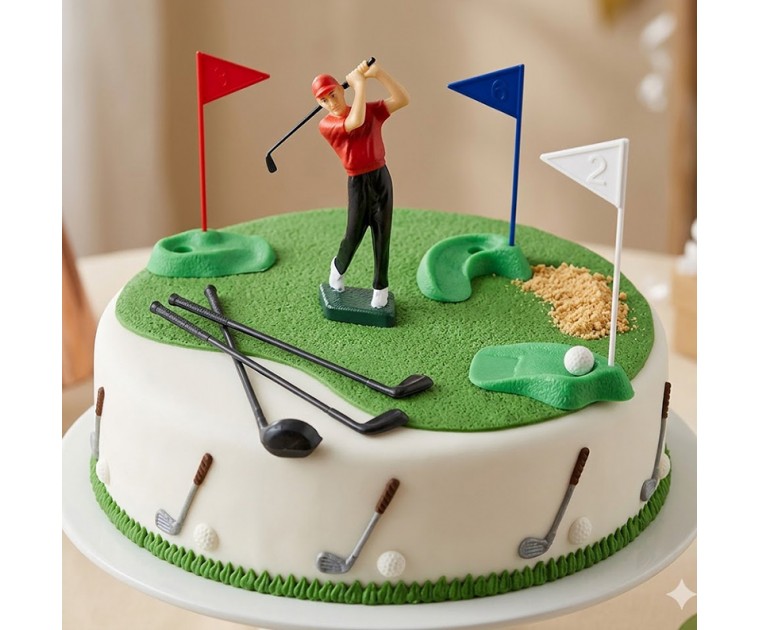 Set 13 Figuras Jogador Golf