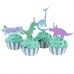 Kit Decoração 24 Cup Cakes Festa Dinossauros
