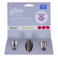 Pack 3 Bicos de Decoração Grandes p/ Cup Cakes e Bolos