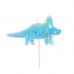 Vela Dinossauro Glitter