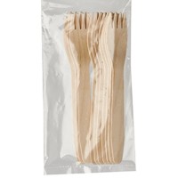 10 Garfos de Madeira 16 cms 10 Garfos de Madeira 16 cms