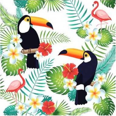 Guardanapos Tucano Tropical 40 cms