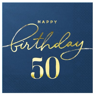 Guardanapos Navy Blue 50