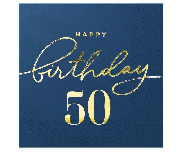 Guardanapos Navy Blue 50