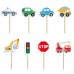 Conj. 8 Picks Carros e Meios de Transportes