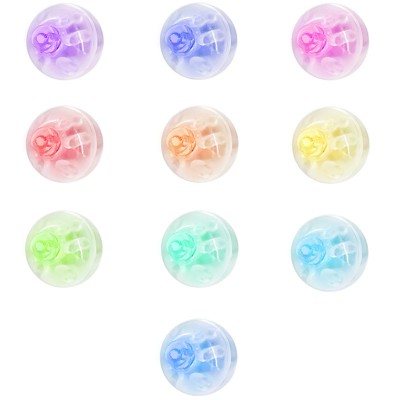 Luzes LED balões cores sortidas