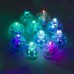 Luzes LED balões cores sortidas