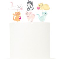 Conj. 6 Topos Gatinhos