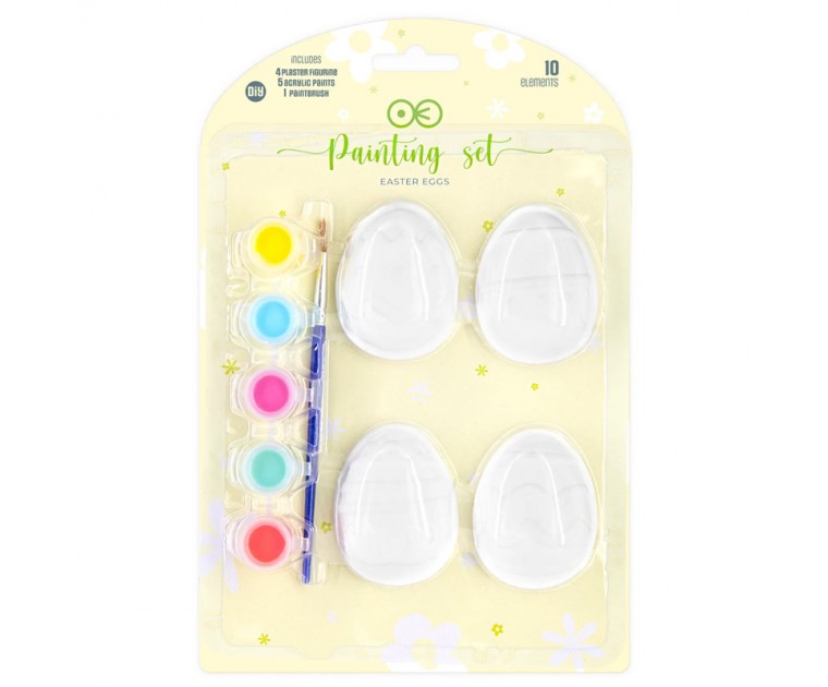 Conj. Pintura Ovos Gesso