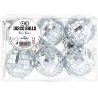 Conj. 6 Bolas Espelho 5 cms