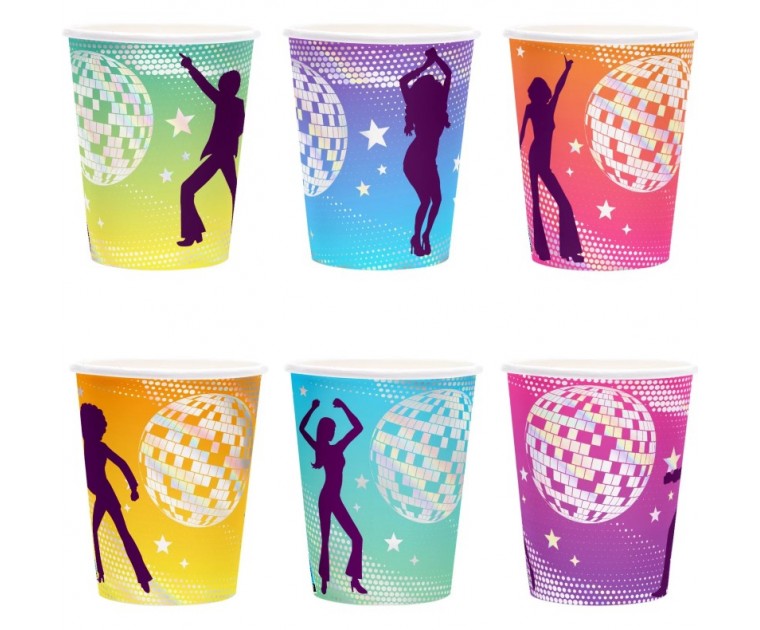 Copos Retro Disco