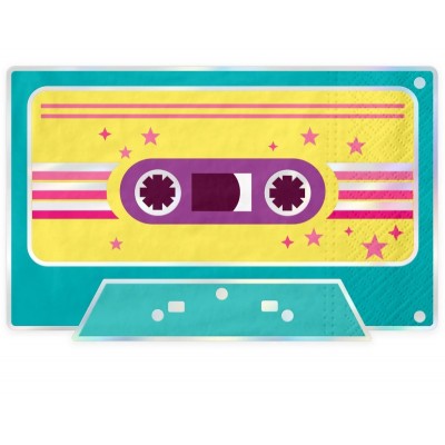 10 Guardanapos Retro Disco