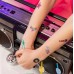 Tatuagens Temporárias Retro Disco