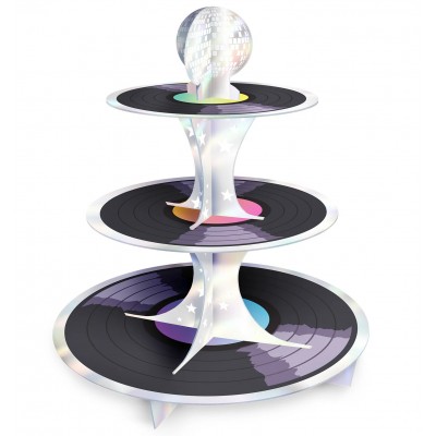 Cake Stand Retro Disco