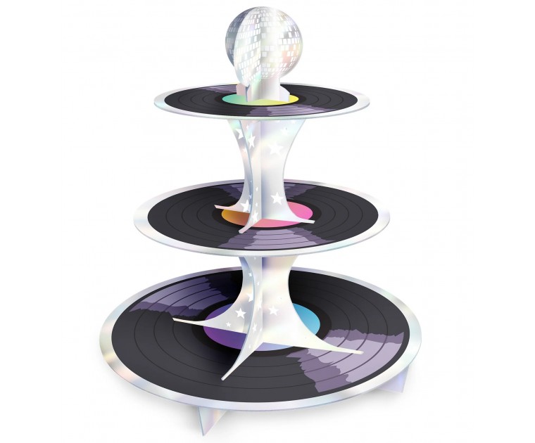 Cake Stand Retro Disco