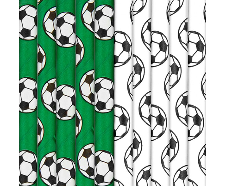 Conj. 10 Palhinhas de Futebol