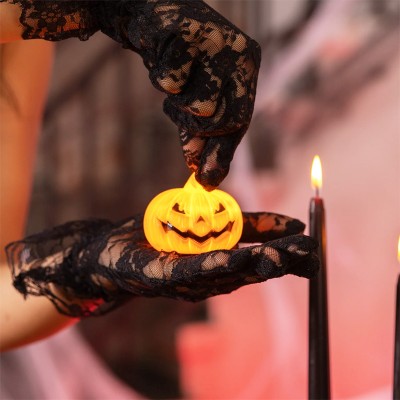Luz Led Abóbora de Halloween