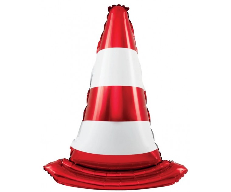 Balão Foil de pé cone trânsito