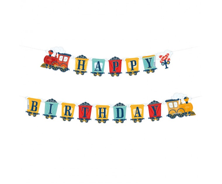 Banner Happy Birthday Comboio Expresso