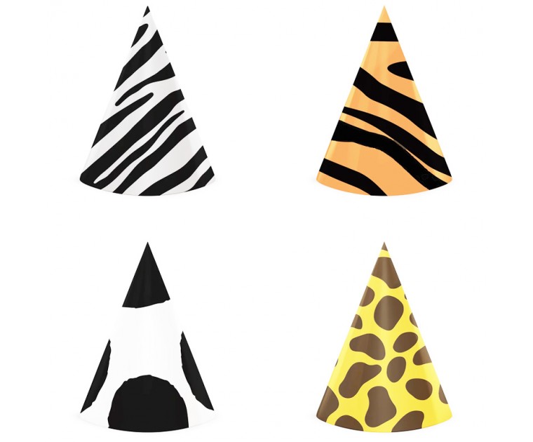 4 Chapéus Animais Selva