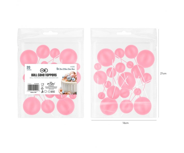 Topo Esferas Rosa