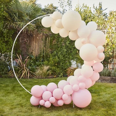 Arco de Casamento/Cerimónias Redondo Branco