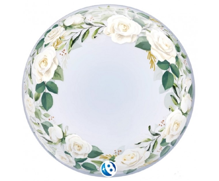 Bubble Rosas e Folhagem