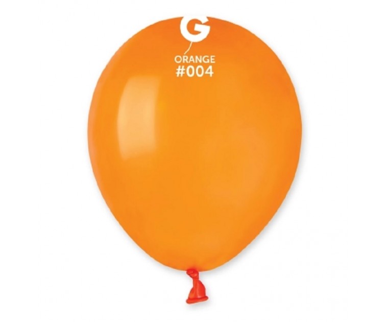 100 Balões Laranja 13 cms