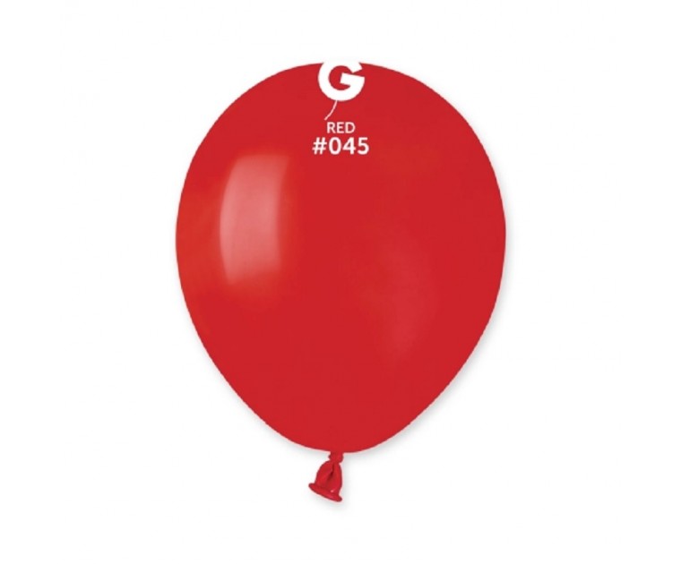 100 Balões Vermelhos 13 cms