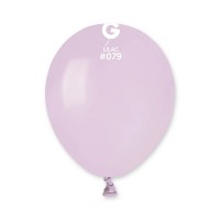 100 Balões Baby Lilás Mate 13 cms