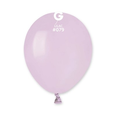 100 Balões Baby Lilás Mate 13 cms