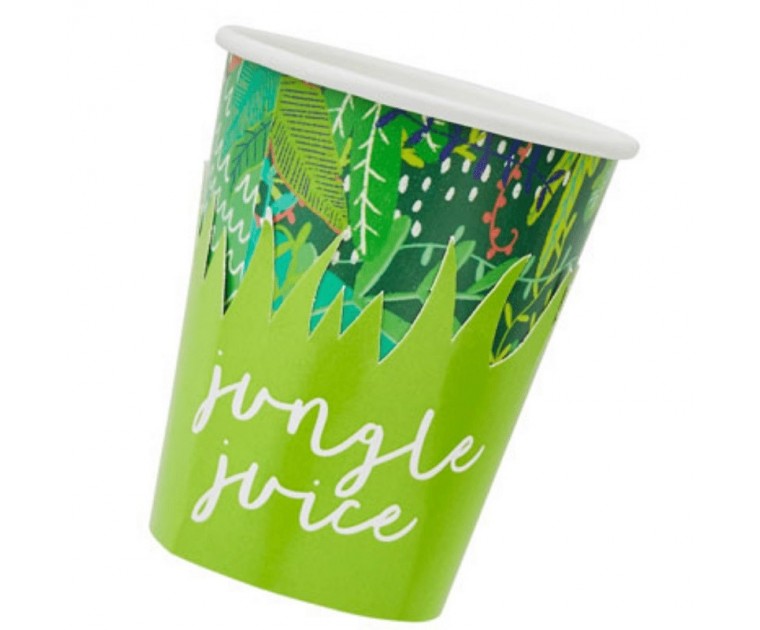 10 Copos Festa Selva Jungle Juice