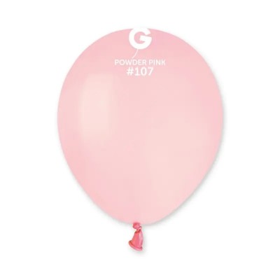 100 Balões Powder Pink 13 cms