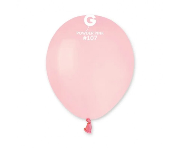 100 Balões Powder Pink 13 cms