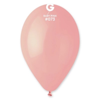100 Balões Baby Pink Mate