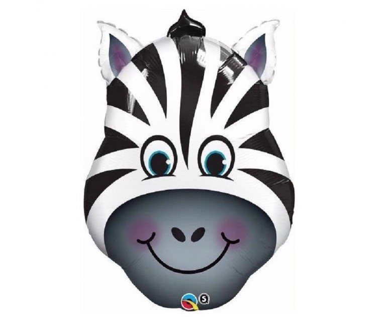 Balão Cabeça Zebra