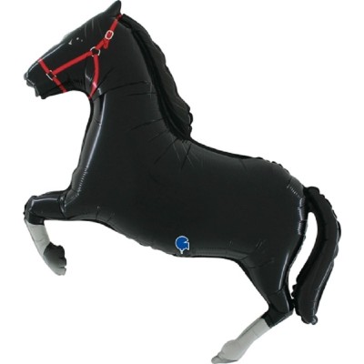 Balão Cavalo Preto