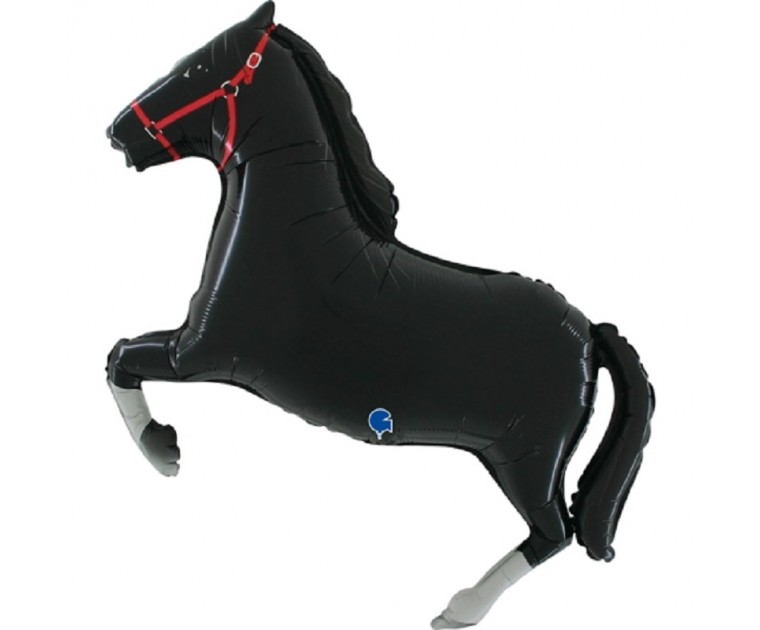 Balão Cavalo Preto
