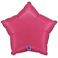 Balão Estrela Rosa Lipstick