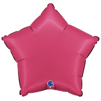 Balão Estrela Rosa Lipstick