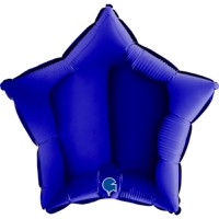 Balão Foil Estrela Navy Blue