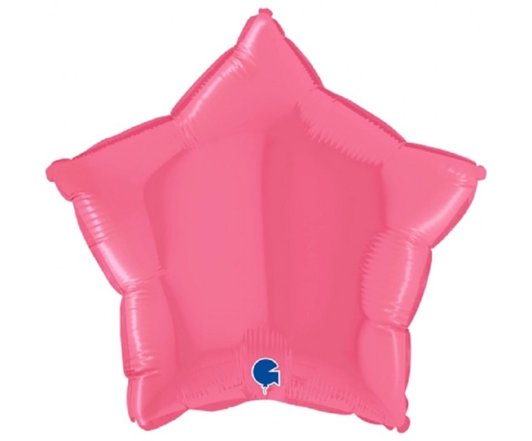 Balão Estrela Rosa Bubblegum