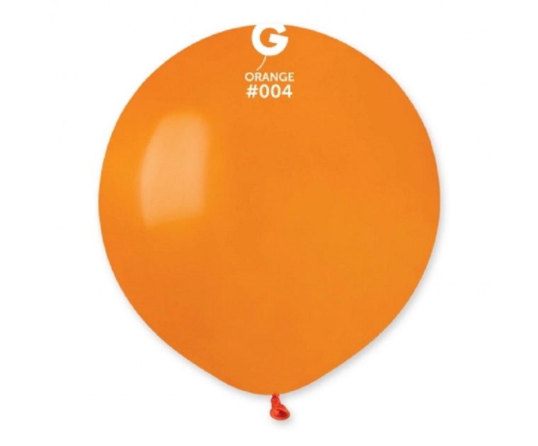 25 Balões Laranja 48 cms