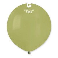 25 Balões Green Olive 48 cms 25 Balões Green Olive 48 cms