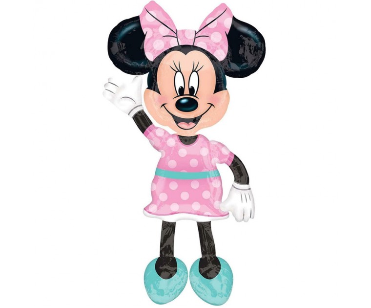Balão Metálico Airwalker Minnie